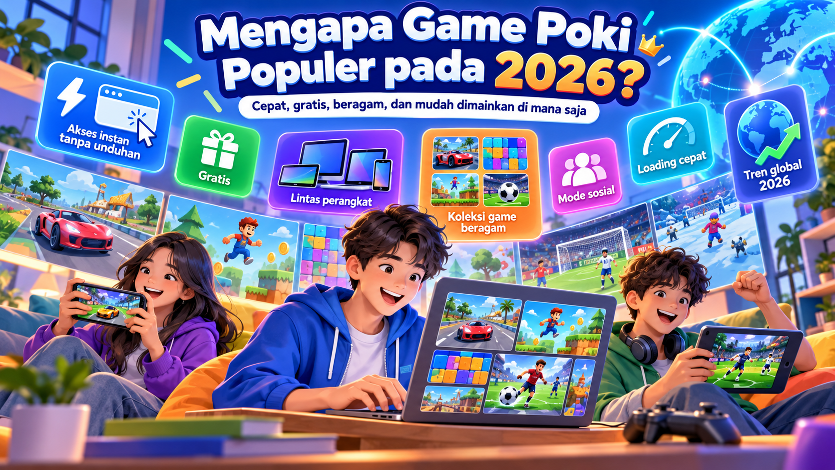 Mengapa Game Poki Populer pada 2026? - poki