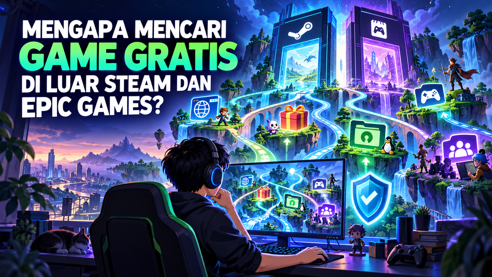 Mengapa Mencari Game Gratis di Luar Steam dan Epic Games? - game