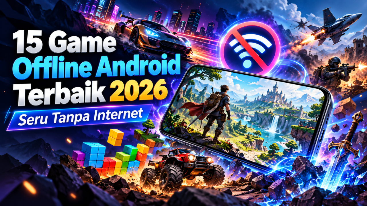 15 Game Offline Android Terbaik 2026 yang Seru Tanpa Internet