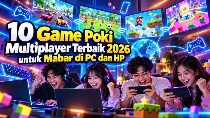 10 Game Poki Multiplayer Terbaik 2026 untuk Mabar di PC dan HP