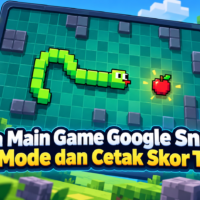 Cara Main Game Google Snake, Atur Mode dan Cetak Skor Tinggi