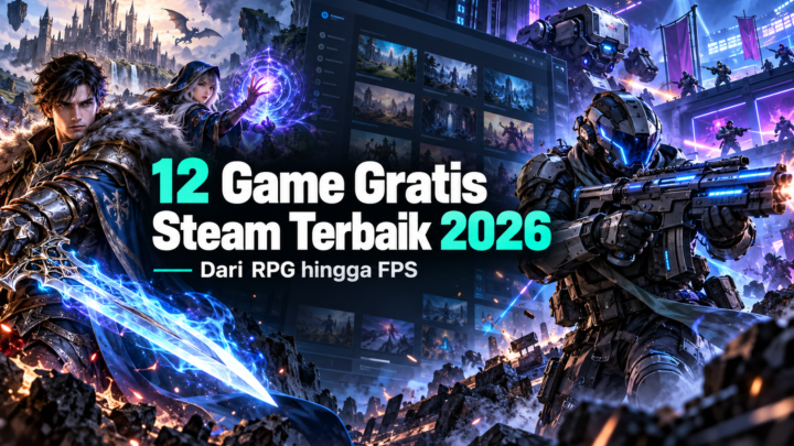12 Game Gratis Steam Terbaik 2026 untuk PC, dari RPG hingga FPS
