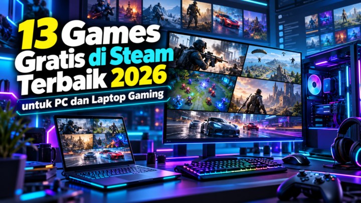 13 Games Gratis di Steam Terbaik 2026 untuk PC dan Laptop Gaming
